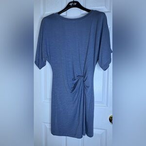 Anthropologie Slate Blue Top